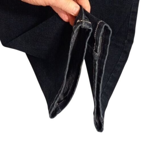 NYDJ Size 8 Jeans Womens Dark Wash Straight Leg USA Lift Tuck Stretch - Picture 5 of 12